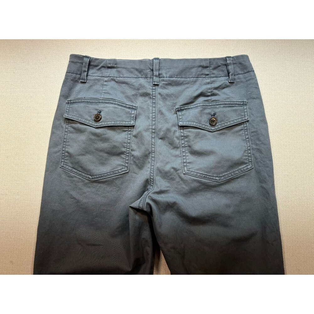 Banana Republic Womens Authentic Girlfriend Chino Pants Size 2 Teal Blue Outdoor - Picture 10 of 11